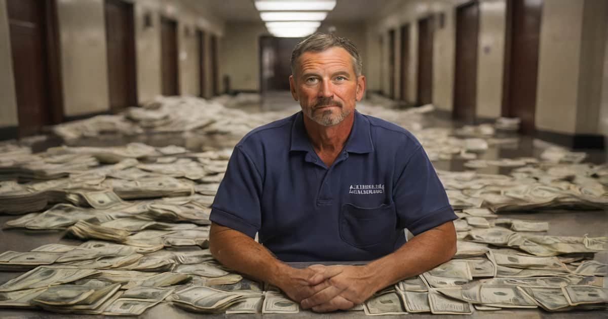Former Banker Turned Janitor Makes $10 Million Annually