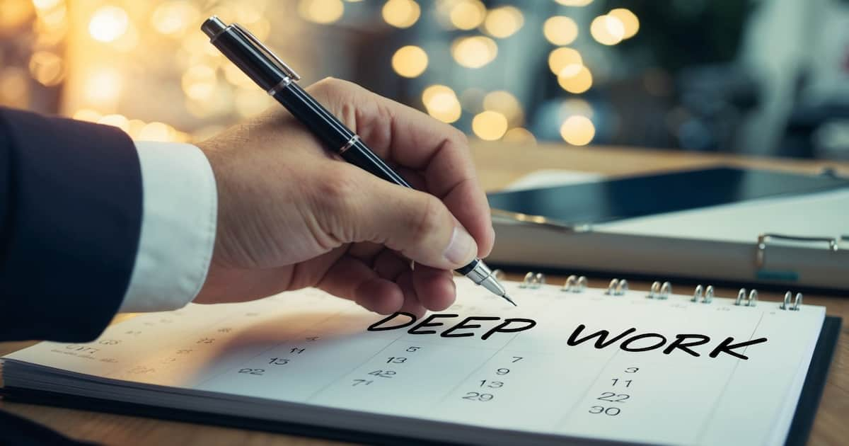 4 Different Ways to Schedule Deep Work Into Your Calendar