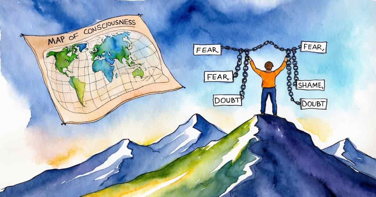 Newsletter: Overcome Fear, Shame, and Doubt Using the Map of Consciousness